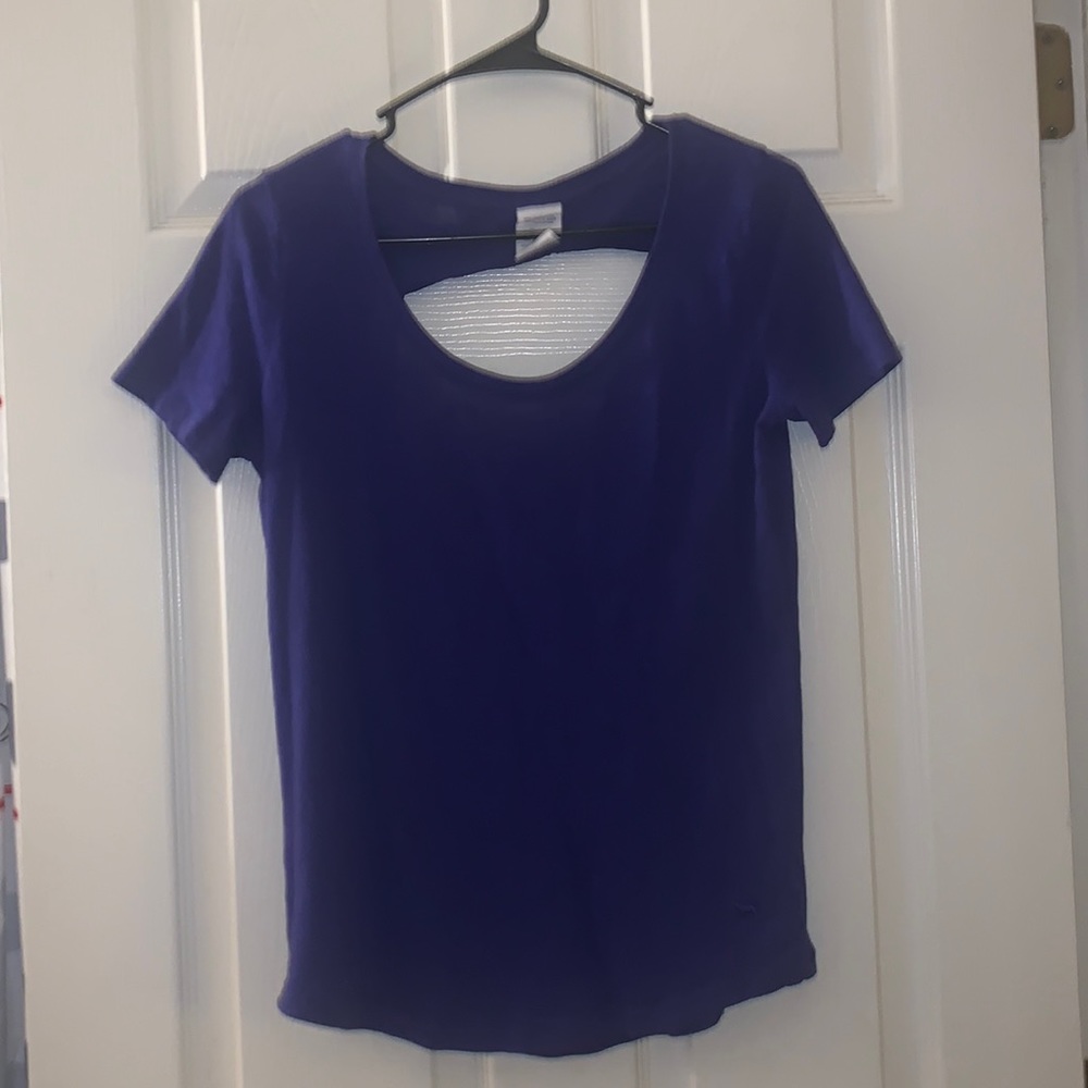 PINK Short sleeve Open back Shirt Size XS